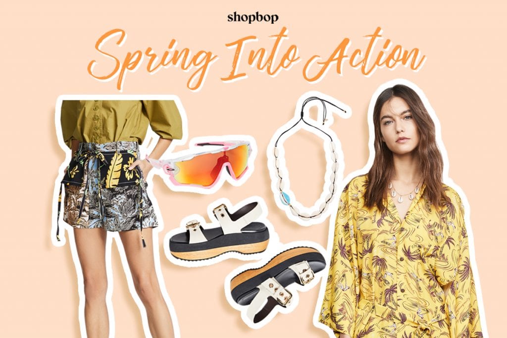 Shopbop sping into action shopping